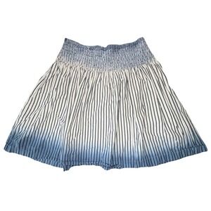 Tommy Hilfiger Sz 4 Ombré Circle Skirt Stretch Preppy Office Career Bohochic